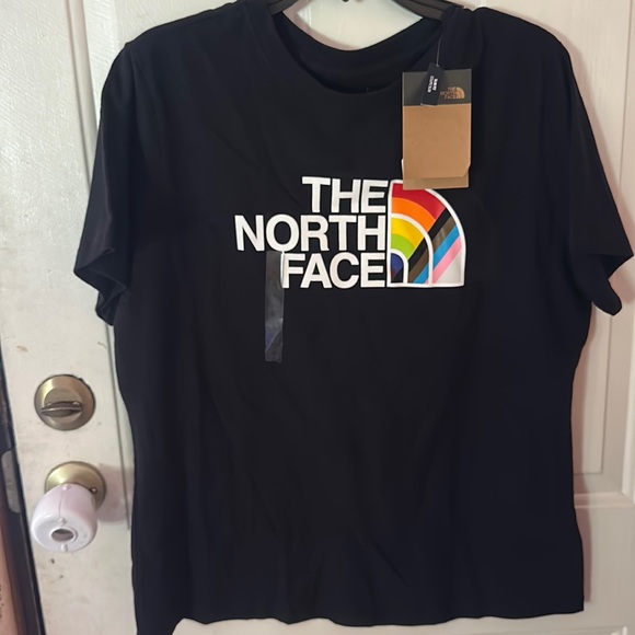 THE NORTH FACE WOMEN’S LIMITED EDITION PRIDE TEE: BLACK: NWT: SZ XL - Picture 1 of 5